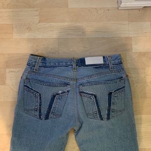 Re/Done long Straight Leg Jean